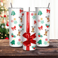 Personalized Christmas Deer - 20 oz Tumbler – Custom Name