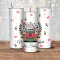 Personalized Christmas GingerBread  - 20 oz Tumbler - Custom Name